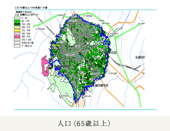 人口65歳以上Map